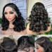 Stema Frontal Braided Double Drawn Bouncy Curl 13x4 Transparent Lace Frontal Wig 250% Density